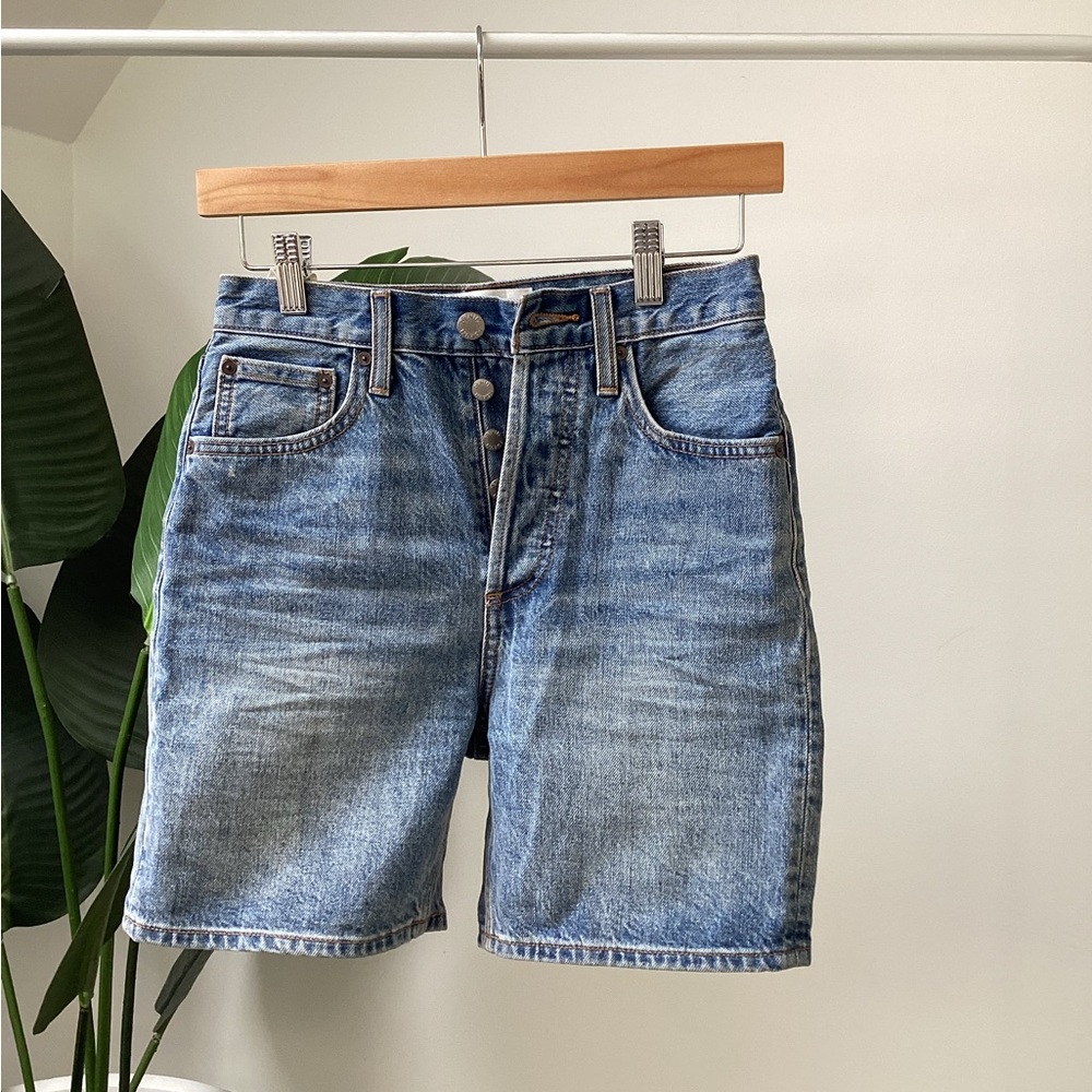 Denim Forum The Joni Loose Long Short